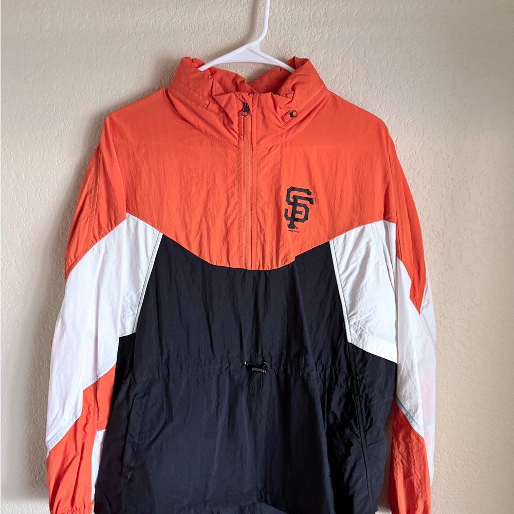 Genuine Merchandise Orange and Black Jacket